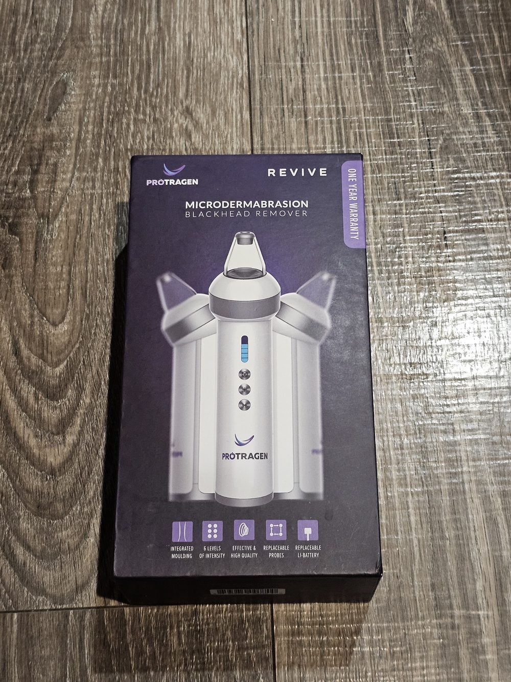 NEW Protragen Revive Microdermabrasion Blackhead Remover